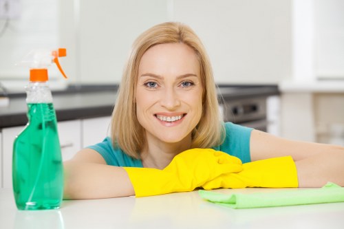Professional rug cleaning in a Grahame Park home