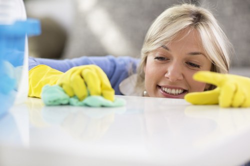 Complaint records and service quality review for cleaners